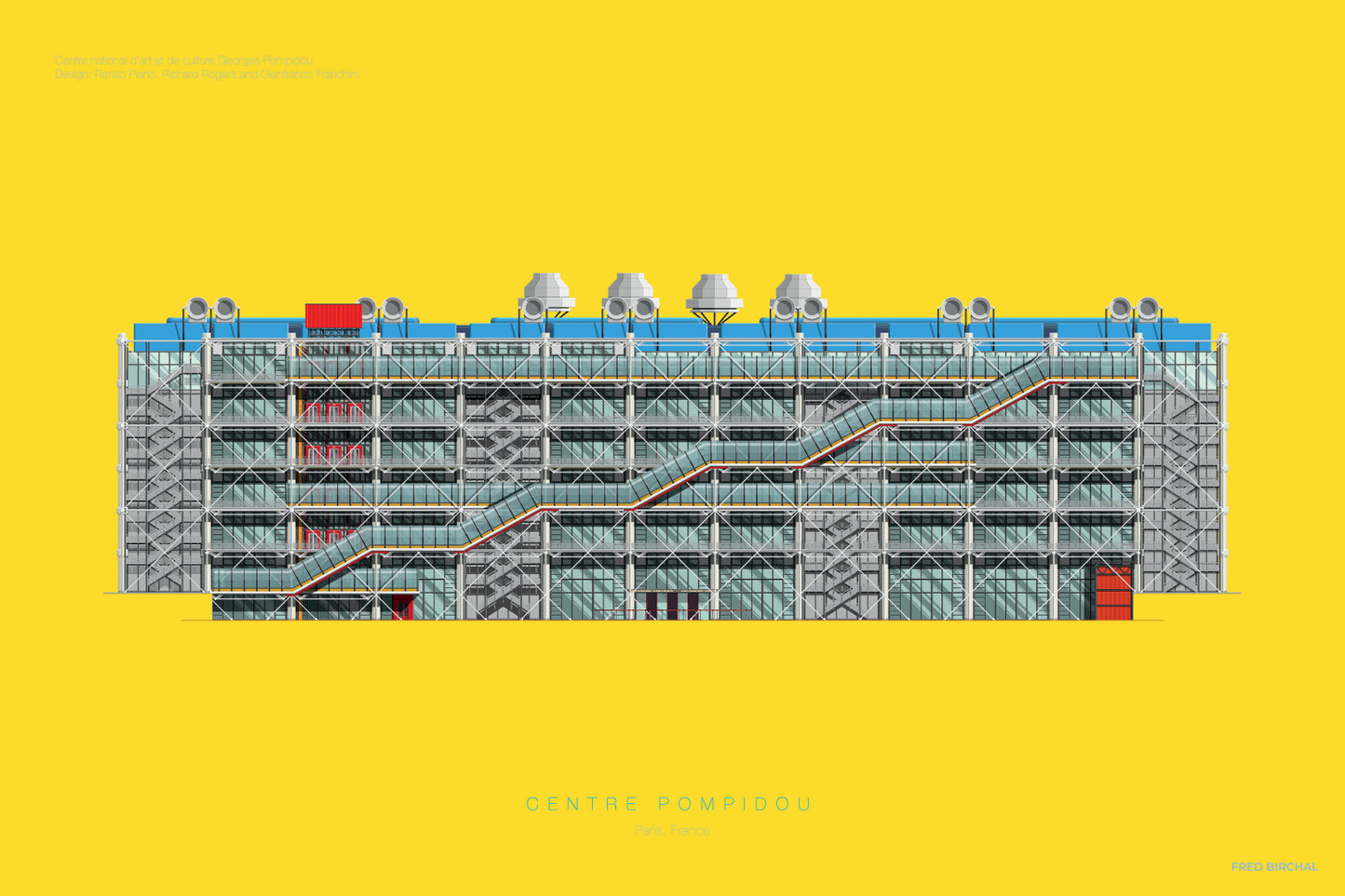 Centre Georges Pompidou - Paris, France - Around The World Collection