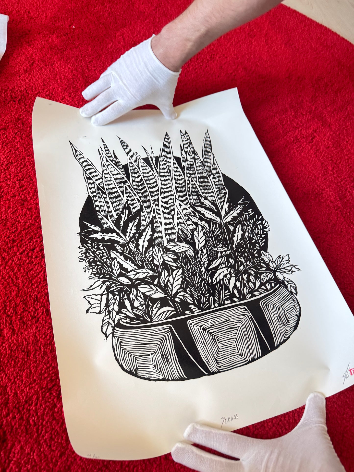 7 Ervas - Xilogravure / SOLD OUT