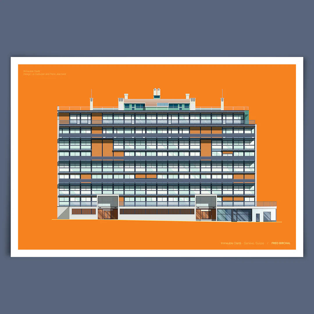 Serie Le Corbusier - 4 posters